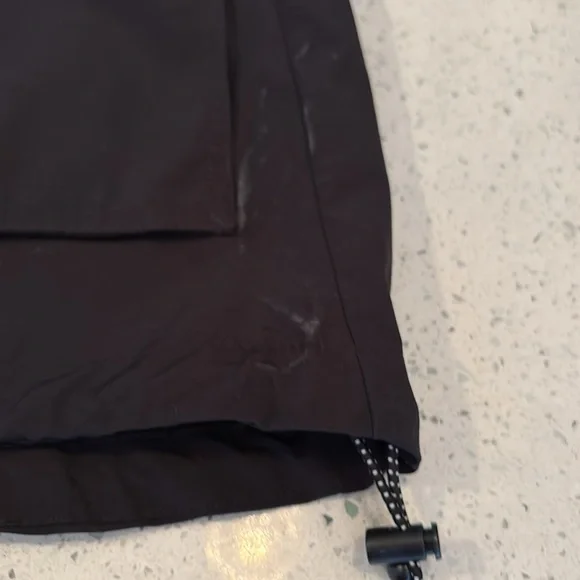 J Crew black raincoat with hood - Picture 10 of 12